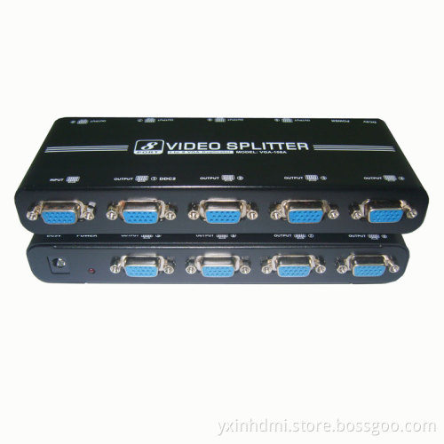 8 port vga splitter 500mhz